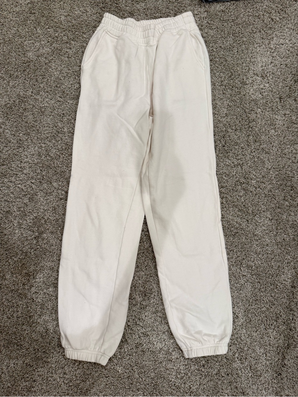Women Cream Sweatpants